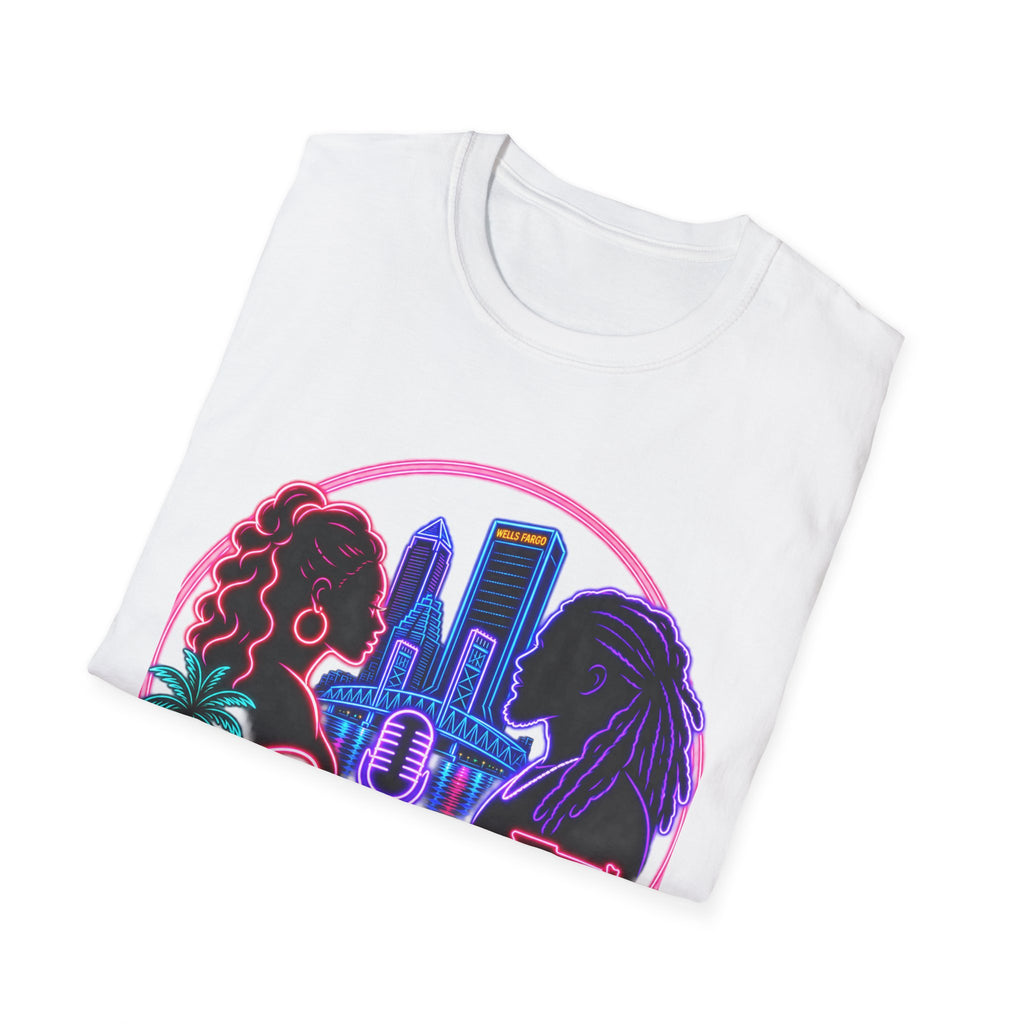 Quata Uncut Podcast™ Neon Logo Tee