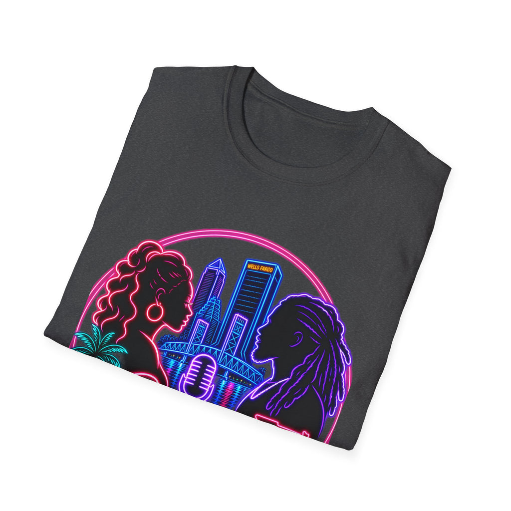Quata Uncut Podcast™ Neon Logo Tee